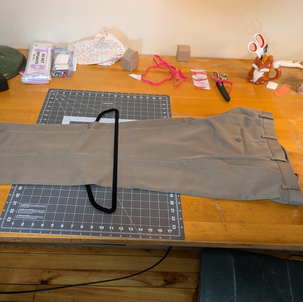 Dress pants, Kenneth Cole, khaki